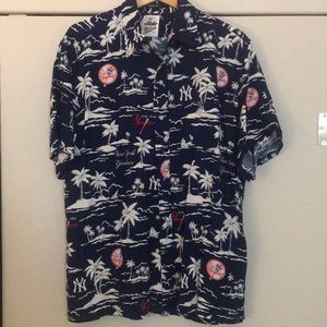 Reyn Spooner Yankees Hawaiian button-up